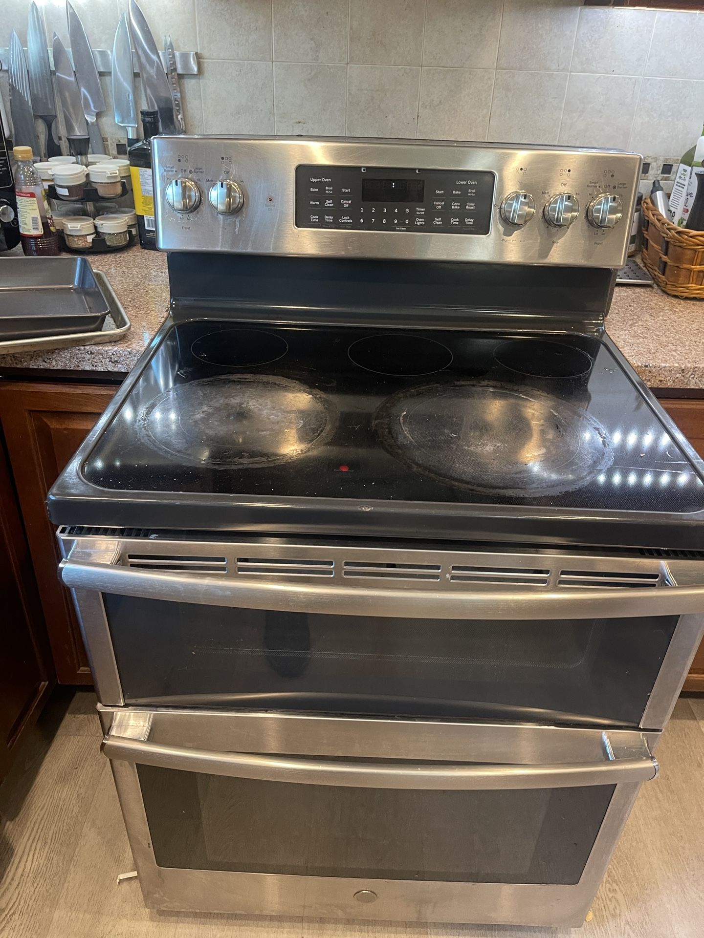 GE profile Double Oven Range