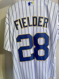 Mens Brewers Prince Fielder Jersey