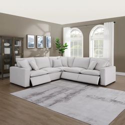 Alena Fabric Power Reclining Sectional $1499.99