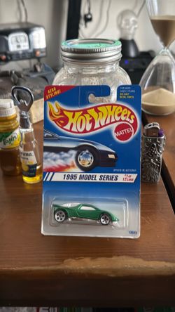 Hot Wheels 1995 Model Series 1 Green Speed Blaster Car 13906 343