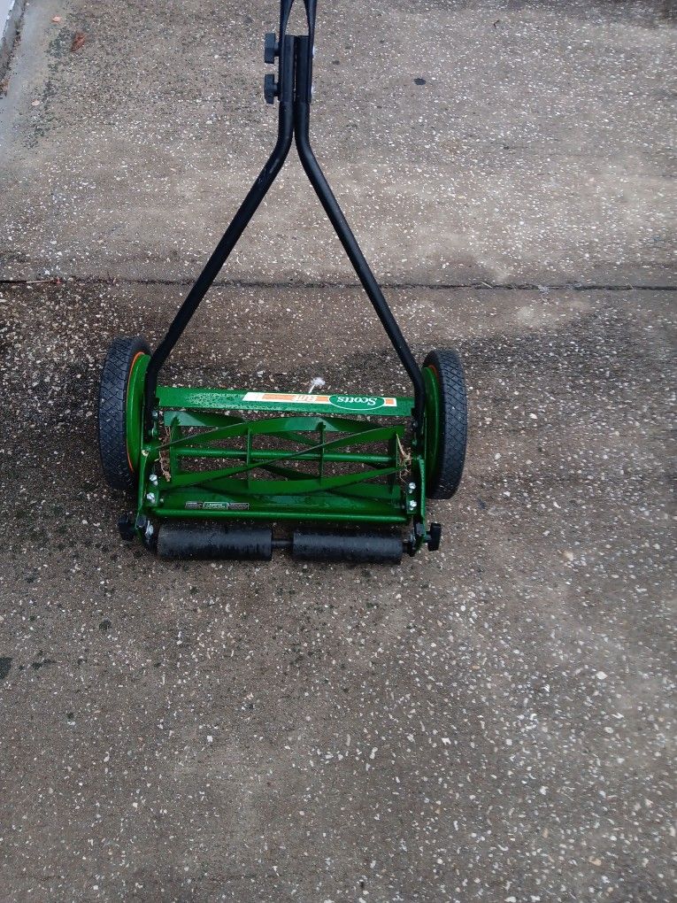 Push lawn mower forty dollars