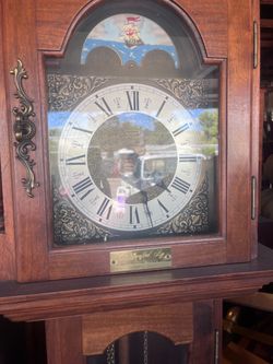 Emperor Grandfather Clock with Moon Phase Dial