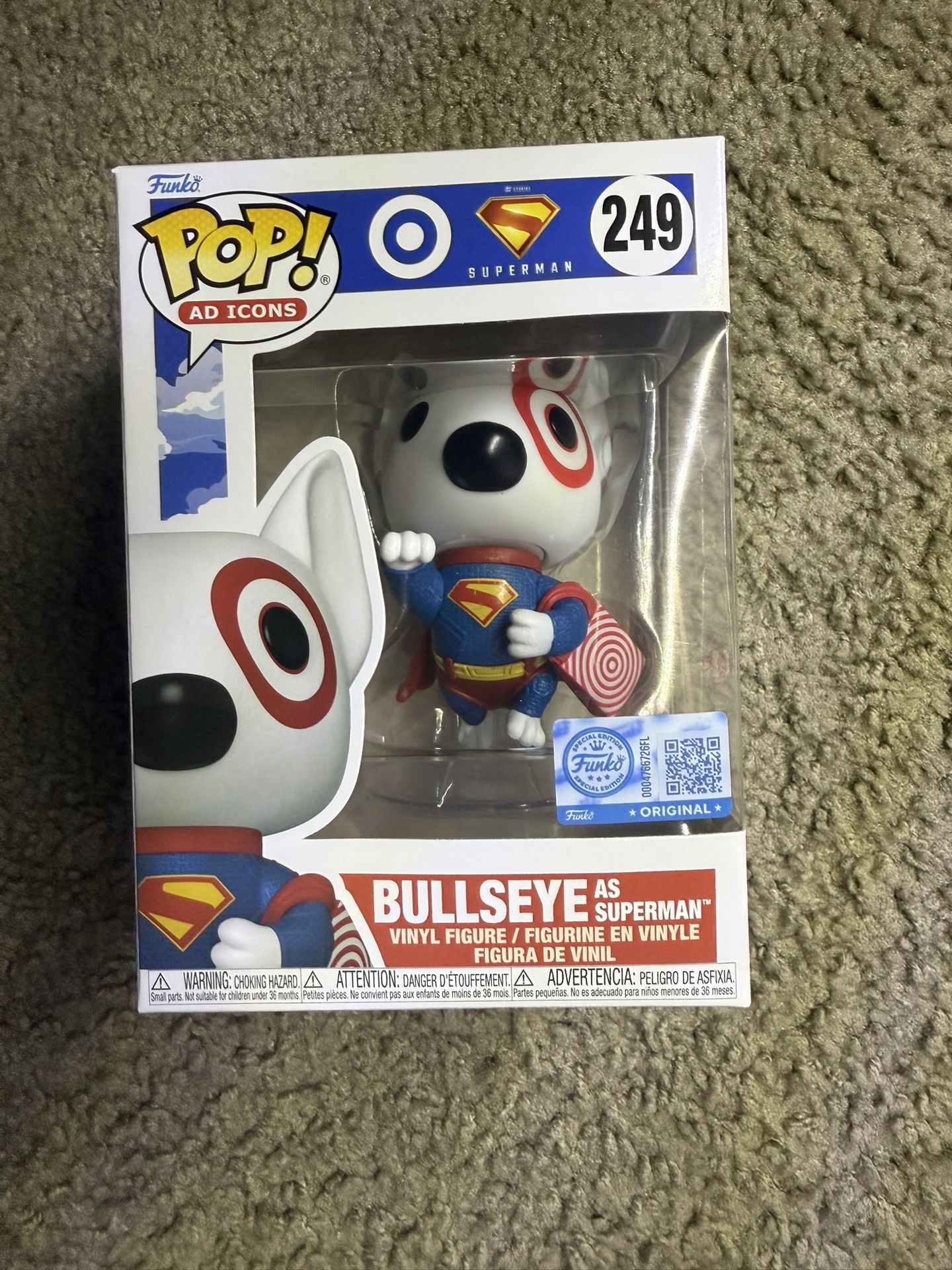 Funko Pop Bullseye As Superman