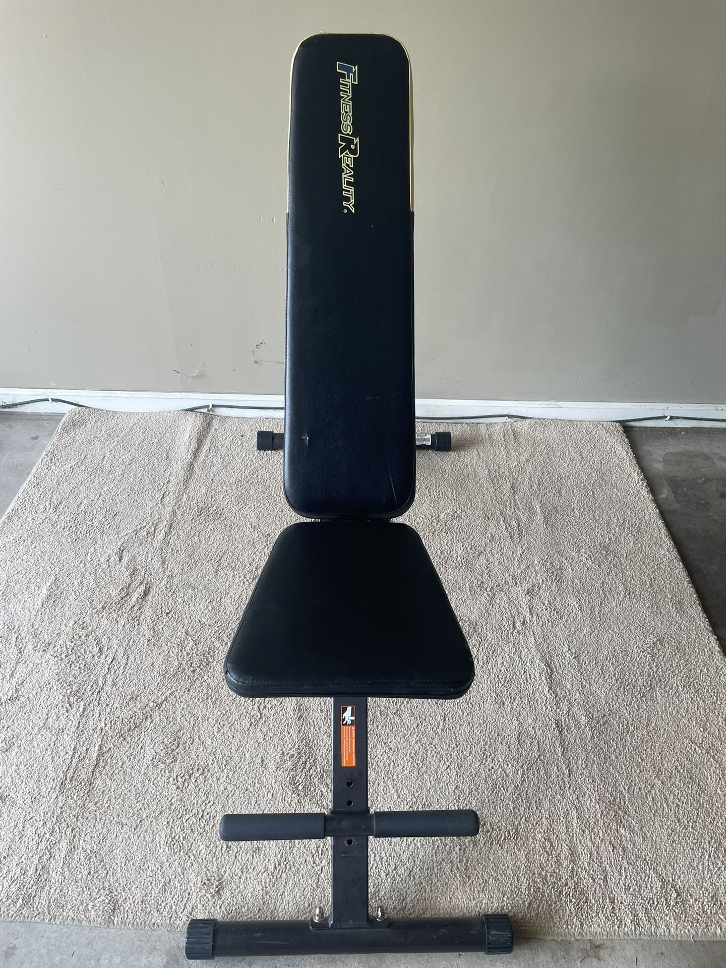 Fitness Reality Adjustable Weight Bench