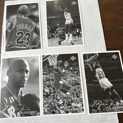 1998 Upper Deck Michael Jordan MVP Set Of 5 Cards