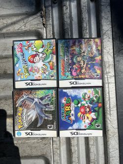 Original Nintendo DS Games For Sale - Pokémon, Mario, And Yoshi