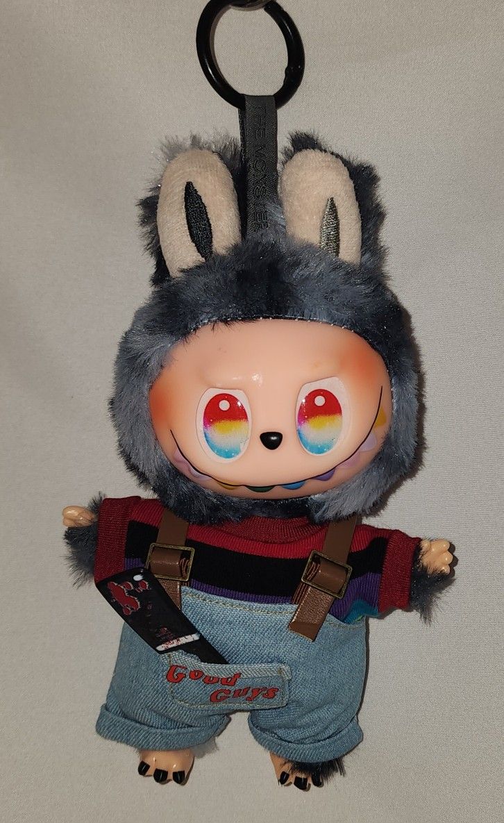 HALLOWEEN CHUCKY LABUBU OUTFIT with LAFUFU