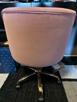 Office chair barrel back diamond