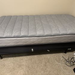 Twin Mattress And Bed Frame 