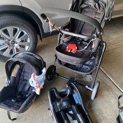 Graco Stroller With Car Seat And Base 