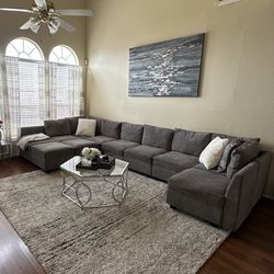 Grey Sectional Couch