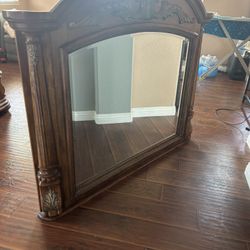 Heavy Duty Wooden Mirror