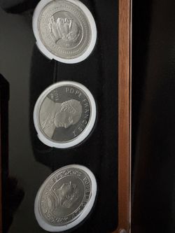Three Pope Bullion Pure 999 Silver