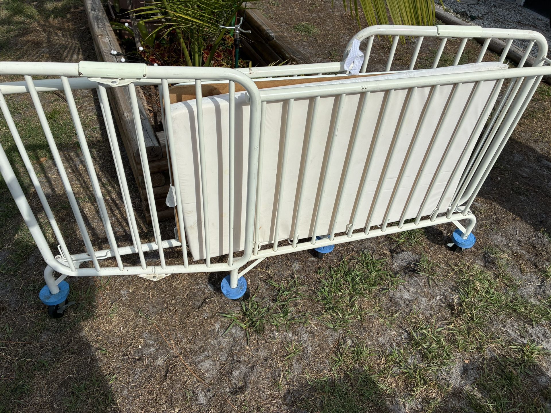 Baby Bed On Wheels, With Bed Pad