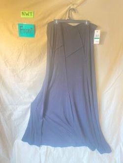 Studio M Women's Black Full Length Skirt Size Large NWT