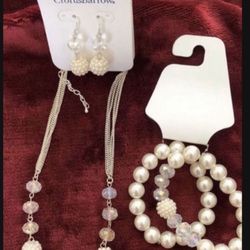 Necklace earrings bracelets set new Brand new 