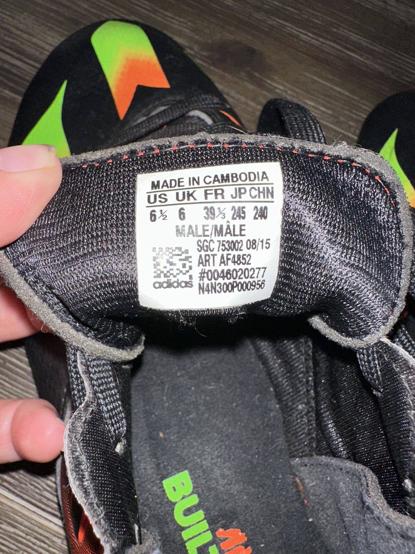 Zapato deportivo para futbol
