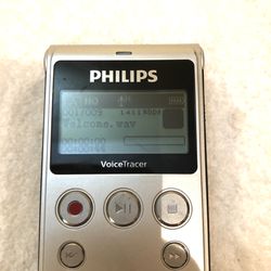 PHILIPS Voice Tracer and Recorder