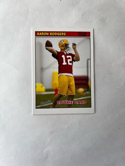 Topps Aarón Rodgers Rookie Mint