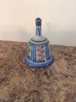 Handmade Spanish ceramic bell
