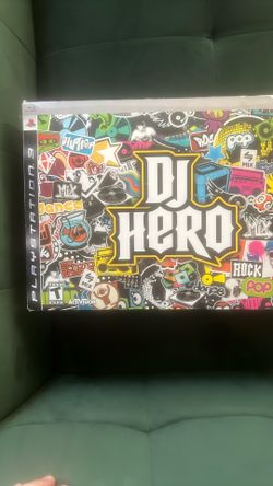DJ Hero Complete W/ Dongle And 2 Turntables! Game PS3