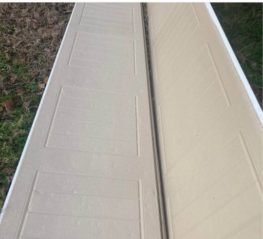 Garage Door - Wayne Dalton Carriage 16x7 Insulated, New Spring and Hardware