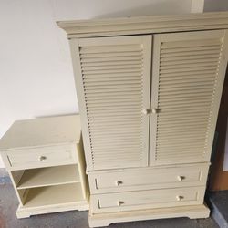 Armoire and Nightstand