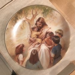  1990 Let the Little Children Come to Me Plate