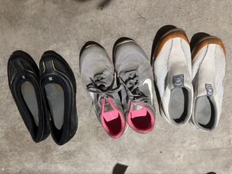 Women's Nike and Timberland Athletic Shoe Bundle size 6.5, $20 for all, pick up In Temple City 