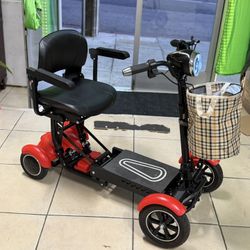 Comfygo MS-3000 Electric Scooter for Adults, Foldable Scooters for Seniors,4 Wheeler Drive Mobility Scooter with Chair.  ★ SMART: This is a smart and 