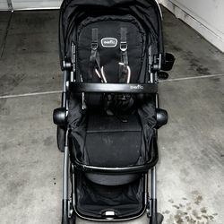 Evenflo Pivot Xpand Modular Stroller Black