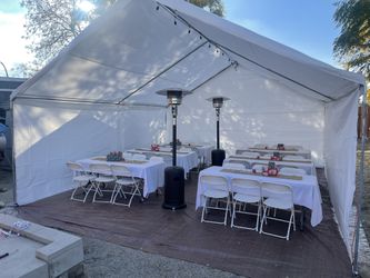 Canopy 20x20 & Propane Heaters Rnetal