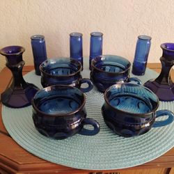 Vintage Blue Items 