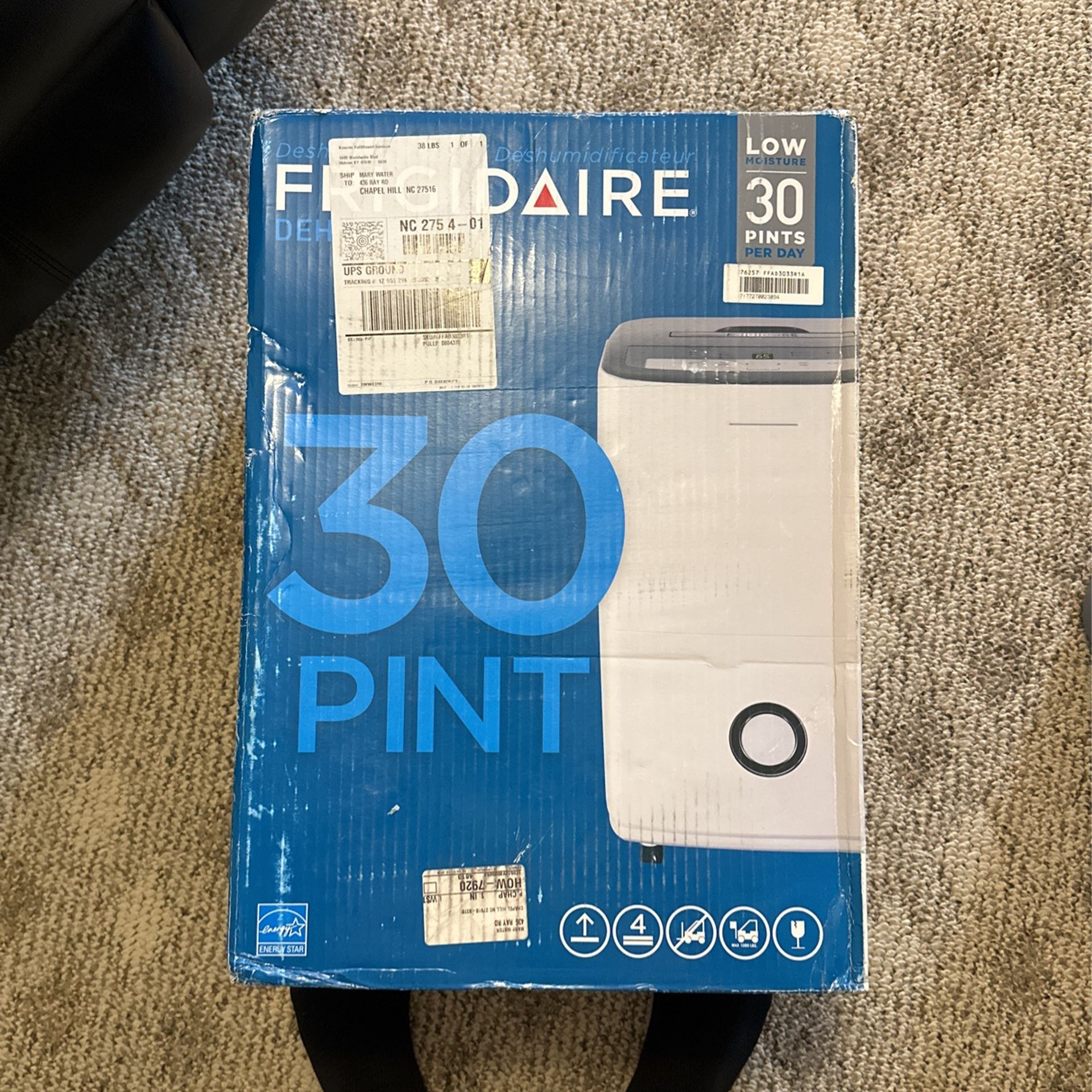 Frigidaire Dehumidifier