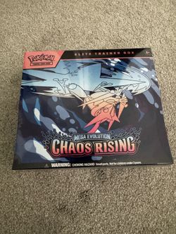 Pokemon Chaos Rising ETB - factory sealed