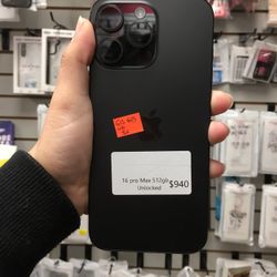 Apple iPhone 16 Pro Max 512 GB unlocked excellent condition