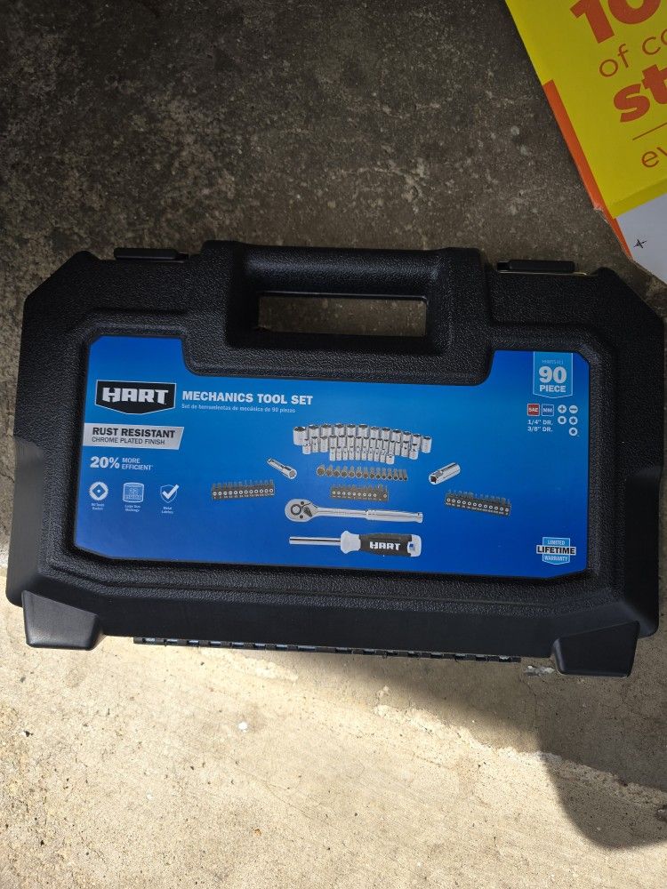 90 Pcs Hart Tool Set