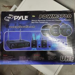 Pyle Bluetooth Wireless Stage Mic Setup