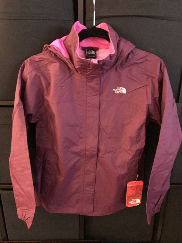 New w/tags The North Face Girl Rain Jacket - Size XL Youth AUTHENTIC