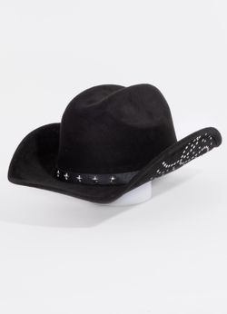 Black Cowboy Hat With ⭐️