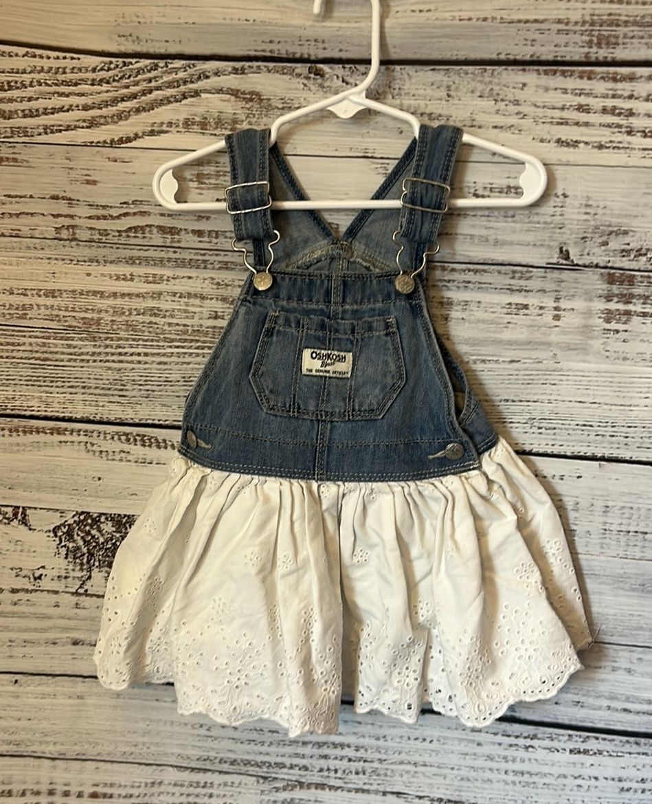Toddler overall dress from Oshkosh size 18 months