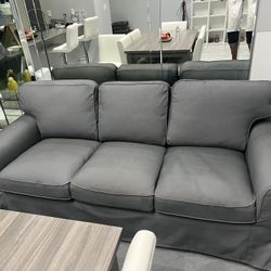 2 Large gray Sofas 