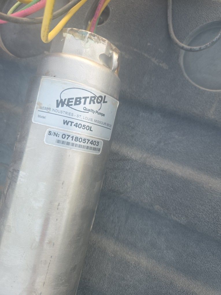 Sumergible Motor Y Pump. 5hp Pump 40 Gpm