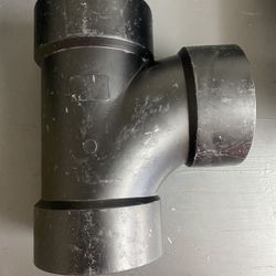 3 in. Acrylonitrile Butadiene Styrene (ABS) DWV All Hub Sanitary Tee