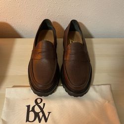 Blackstock & Weber The Ellis Penny Loafer Chocolate Size 9.5 Brand new