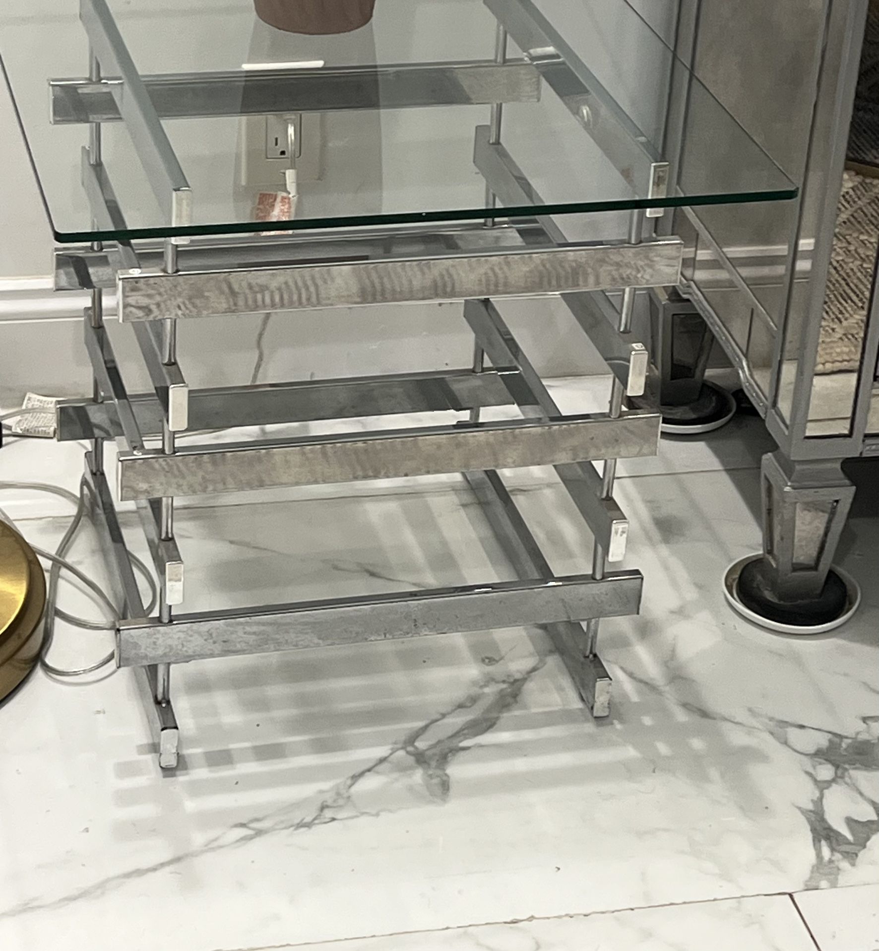 Glass End Tables