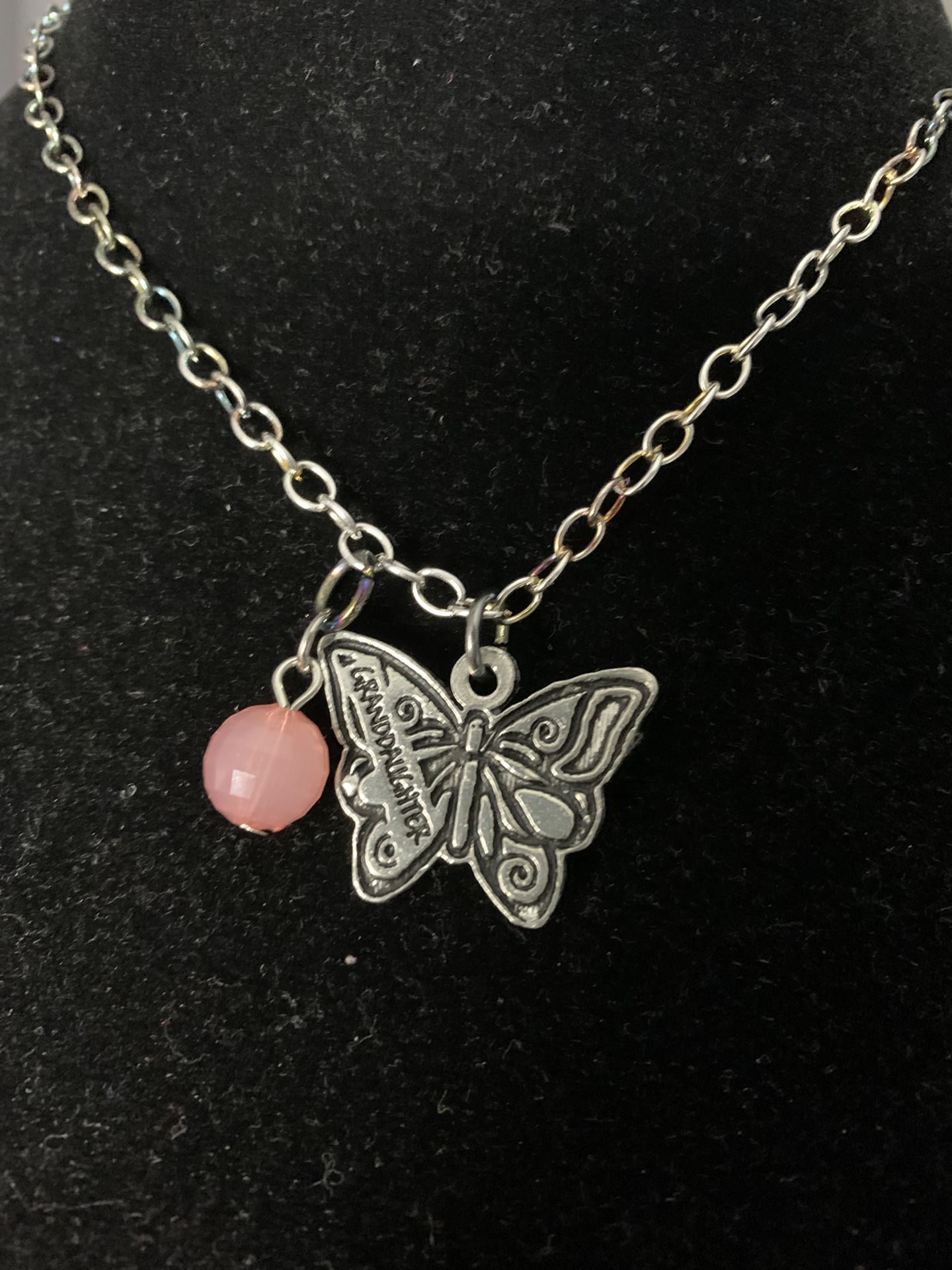  *Granddaughter Butterfly Necklace* 