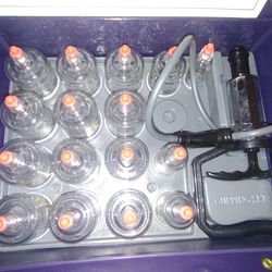 Basic Suction Cupping Therapy Set - Missing 1 cup