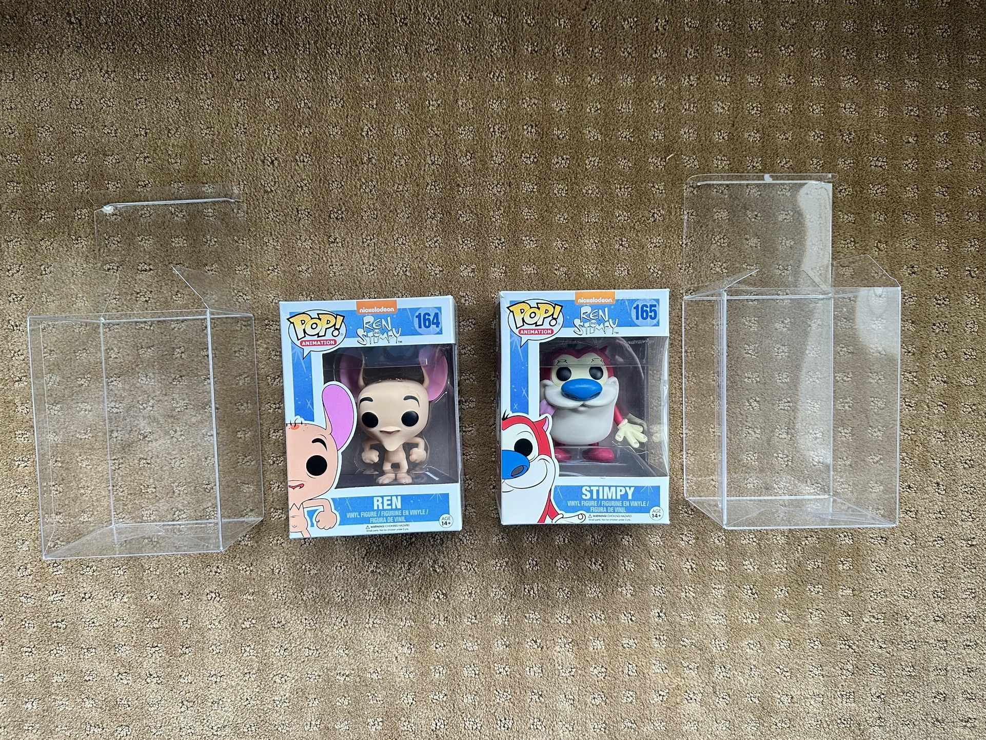 Ren and Stimpy Funko Pops