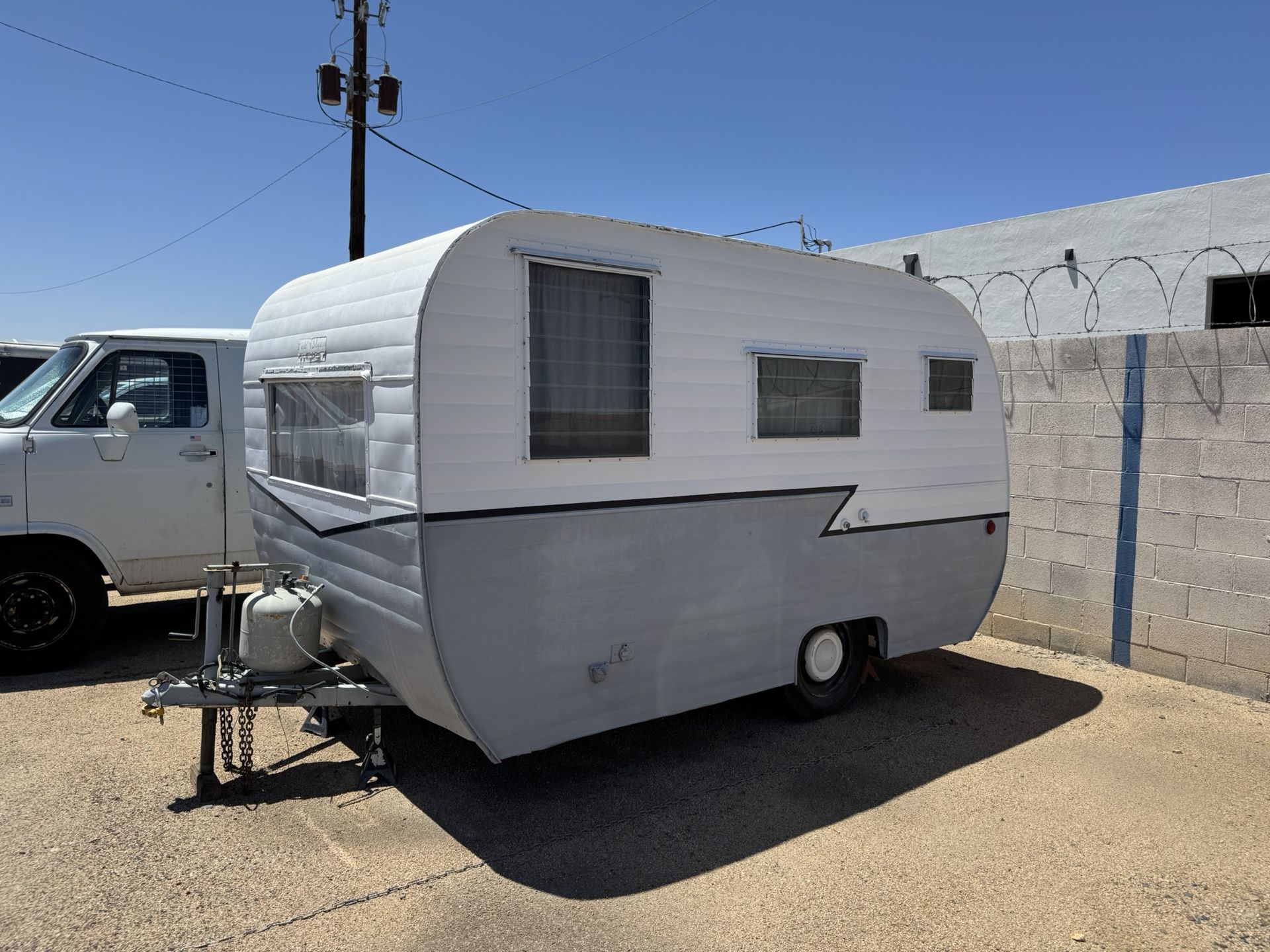 Vintage Camper Travel Trailer 1956 Field & Stream